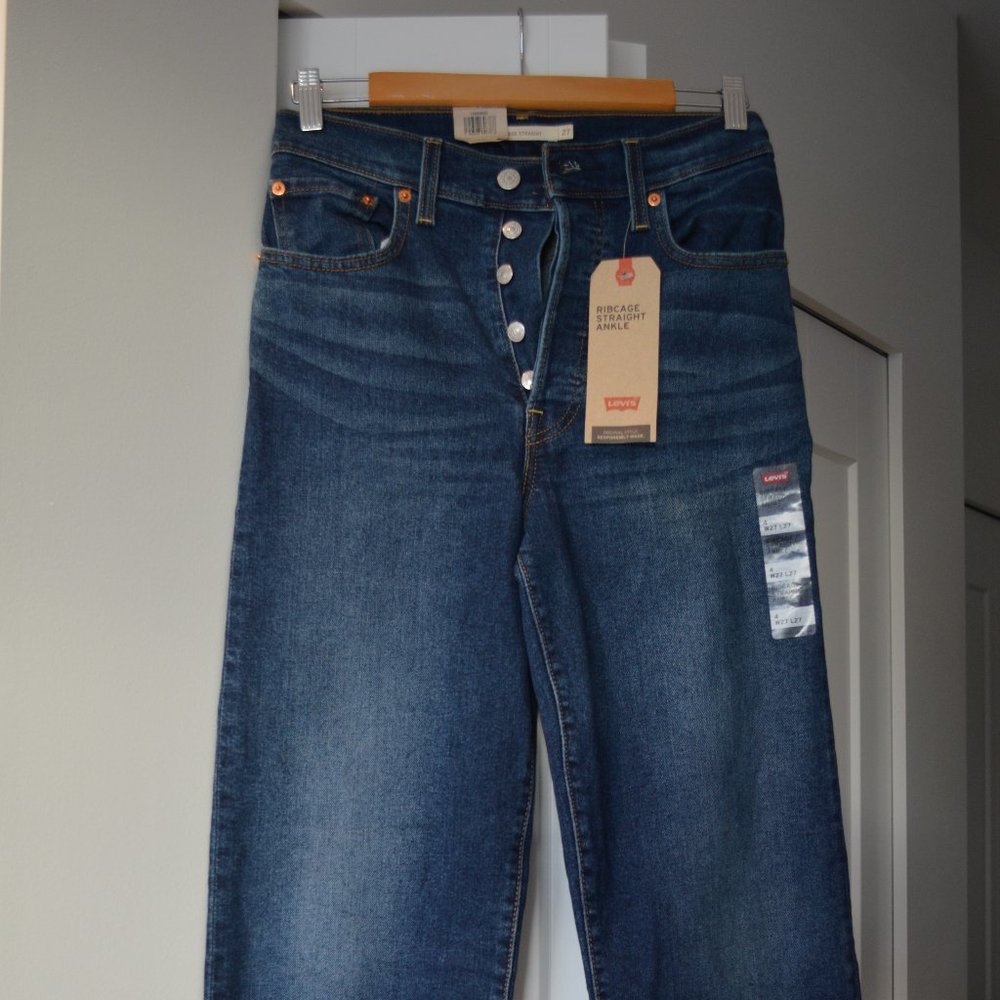 Levi's Ribcage Straight, size 27